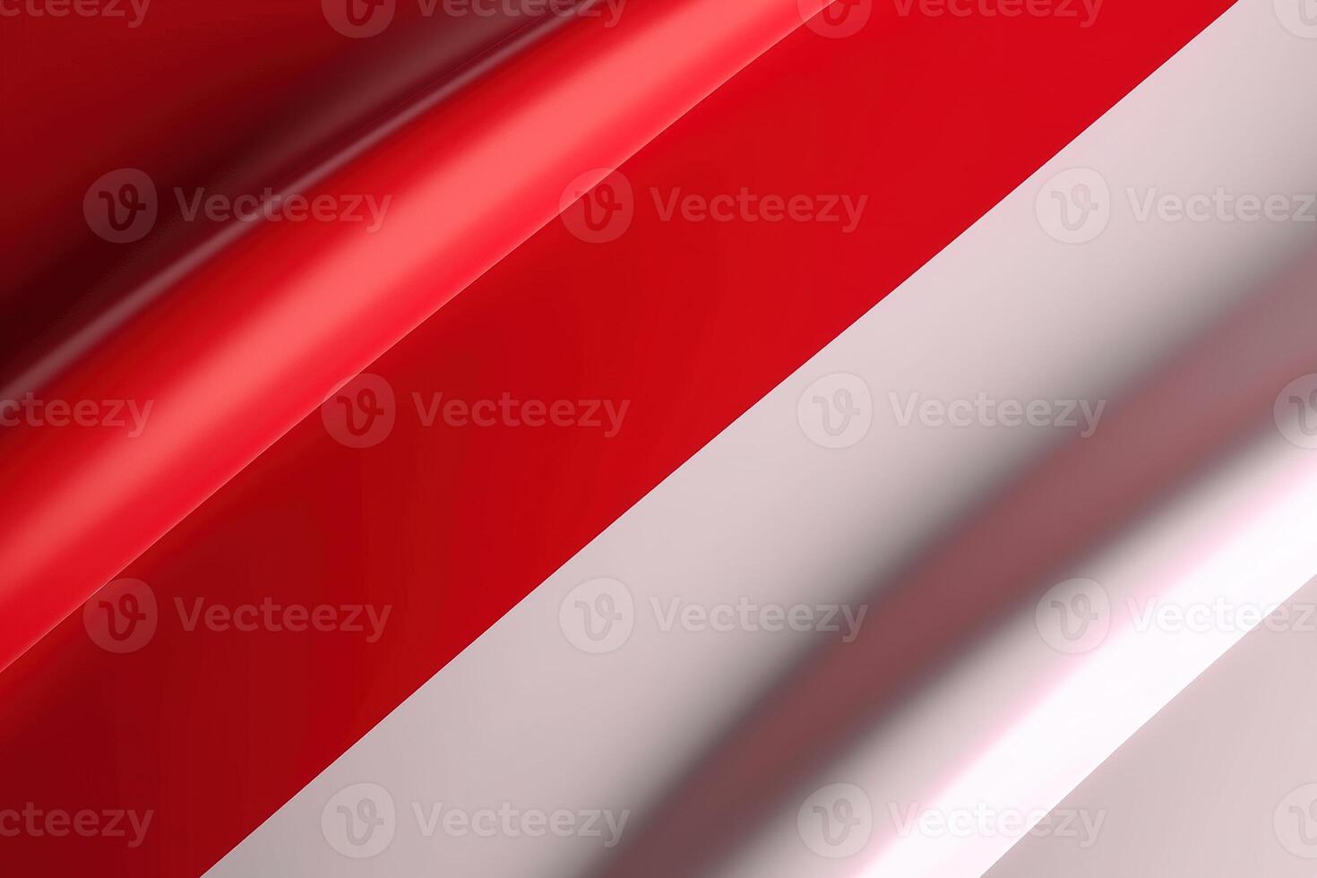 Red and white background, waving national flag of Indonesia, waved highly detailed close-up. photo