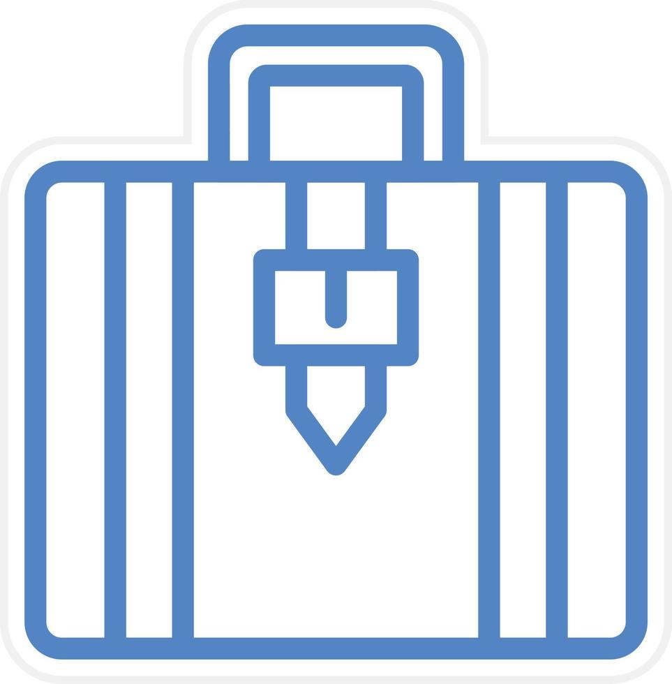 Suitcase Vector Icon Style