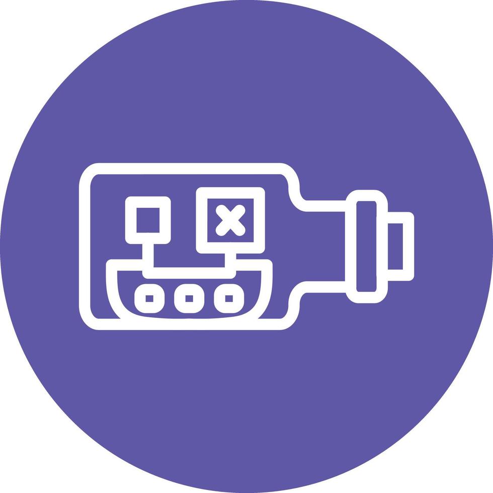Ship Bottle Vector Icon Design