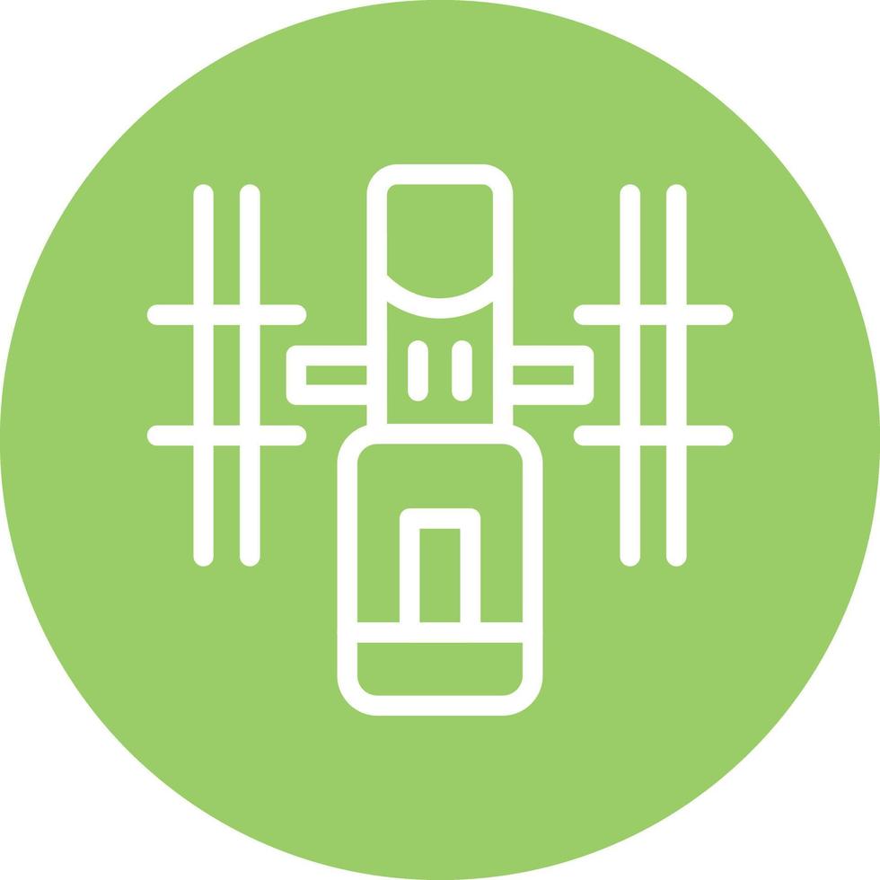 Hubble Telescope Vector Icon Design