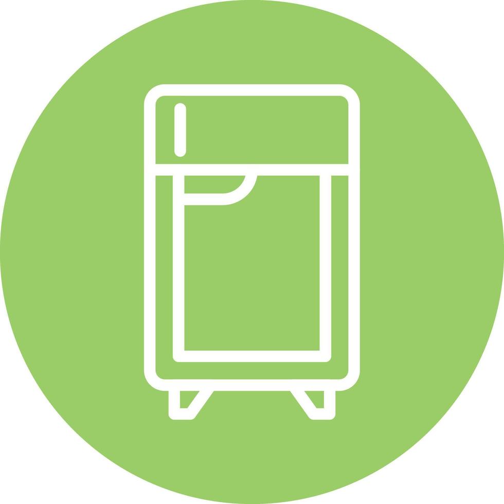 Fridge Vector Icon Design
