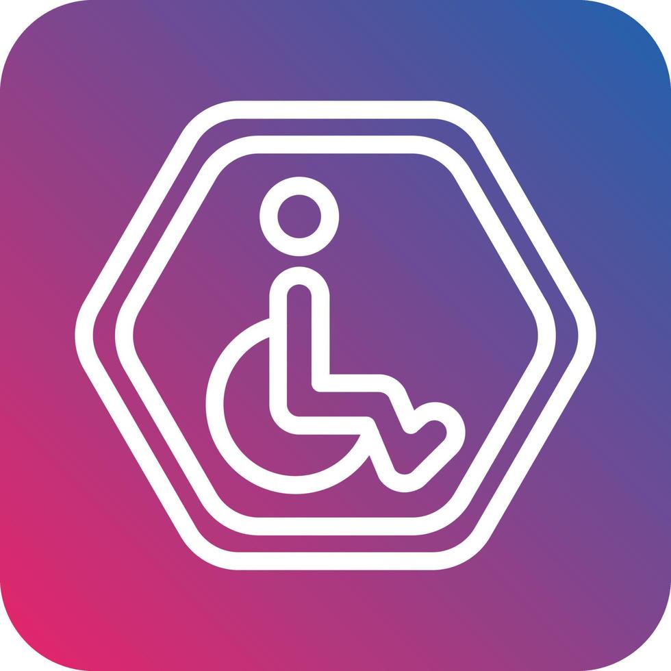 Disabled Vector Icon Design
