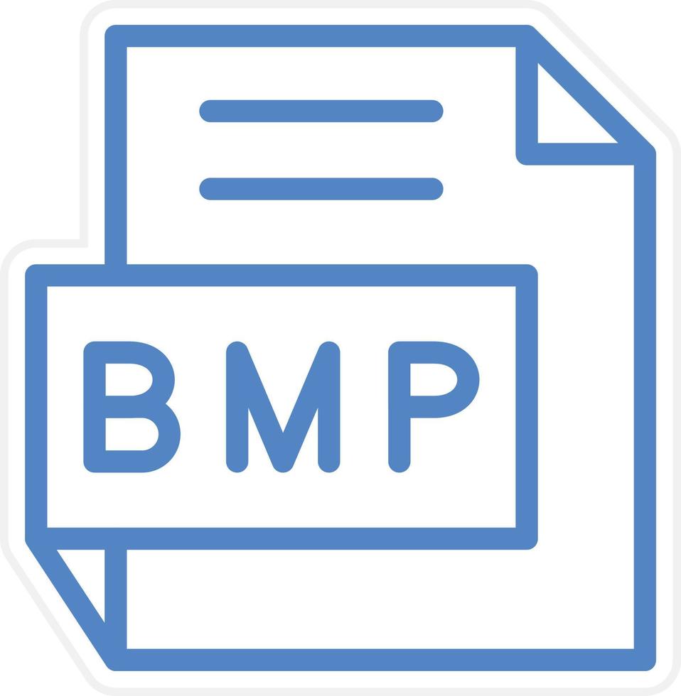 BMP Vector Icon Style