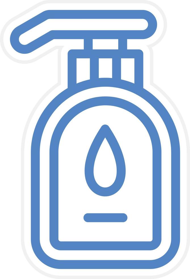 Lotion Vector Icon Style