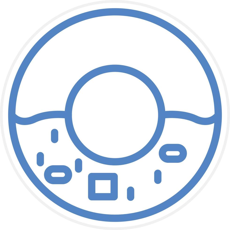 Donut Vector Icon Style