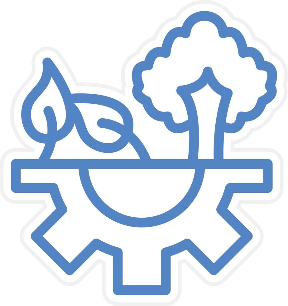 Green Technology Vector Icon Style