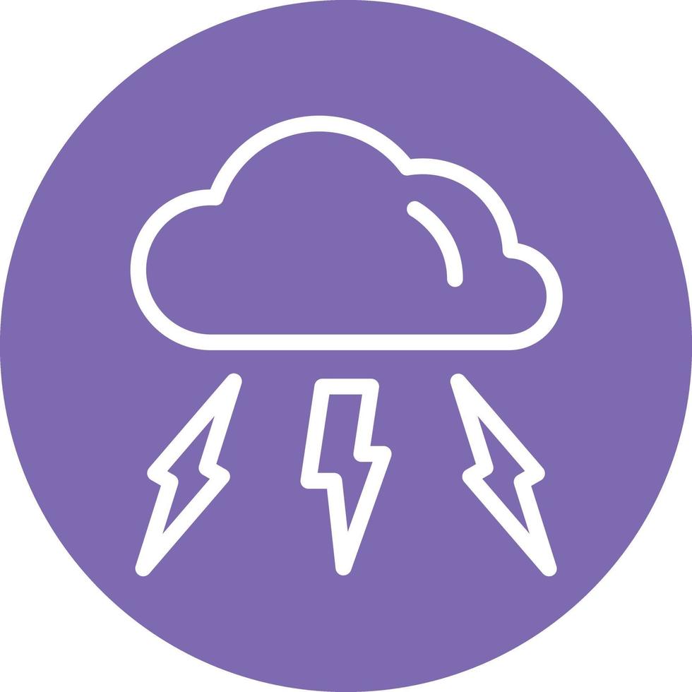 diseño de icono de vector de tormenta