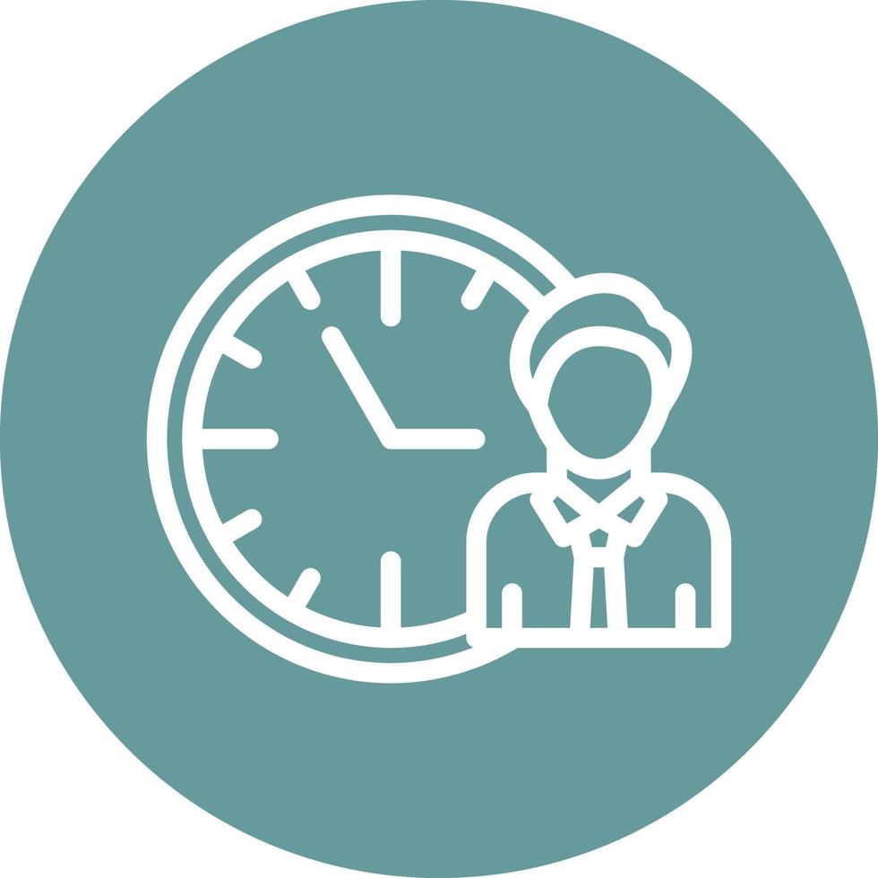 Working Hours Vector Icon Design