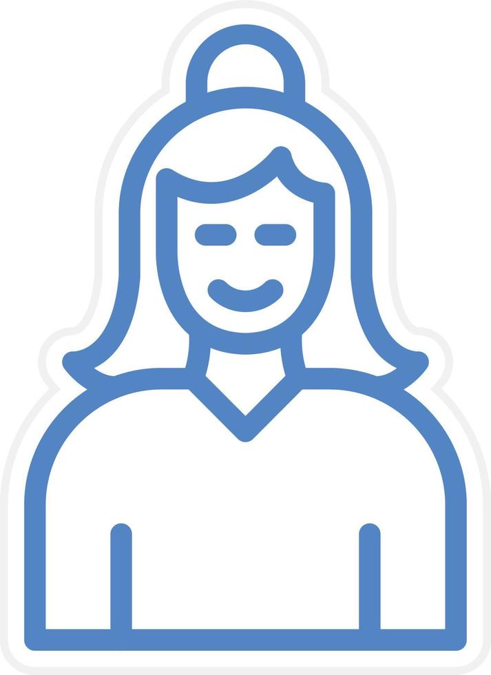 Mother Vector Icon Style