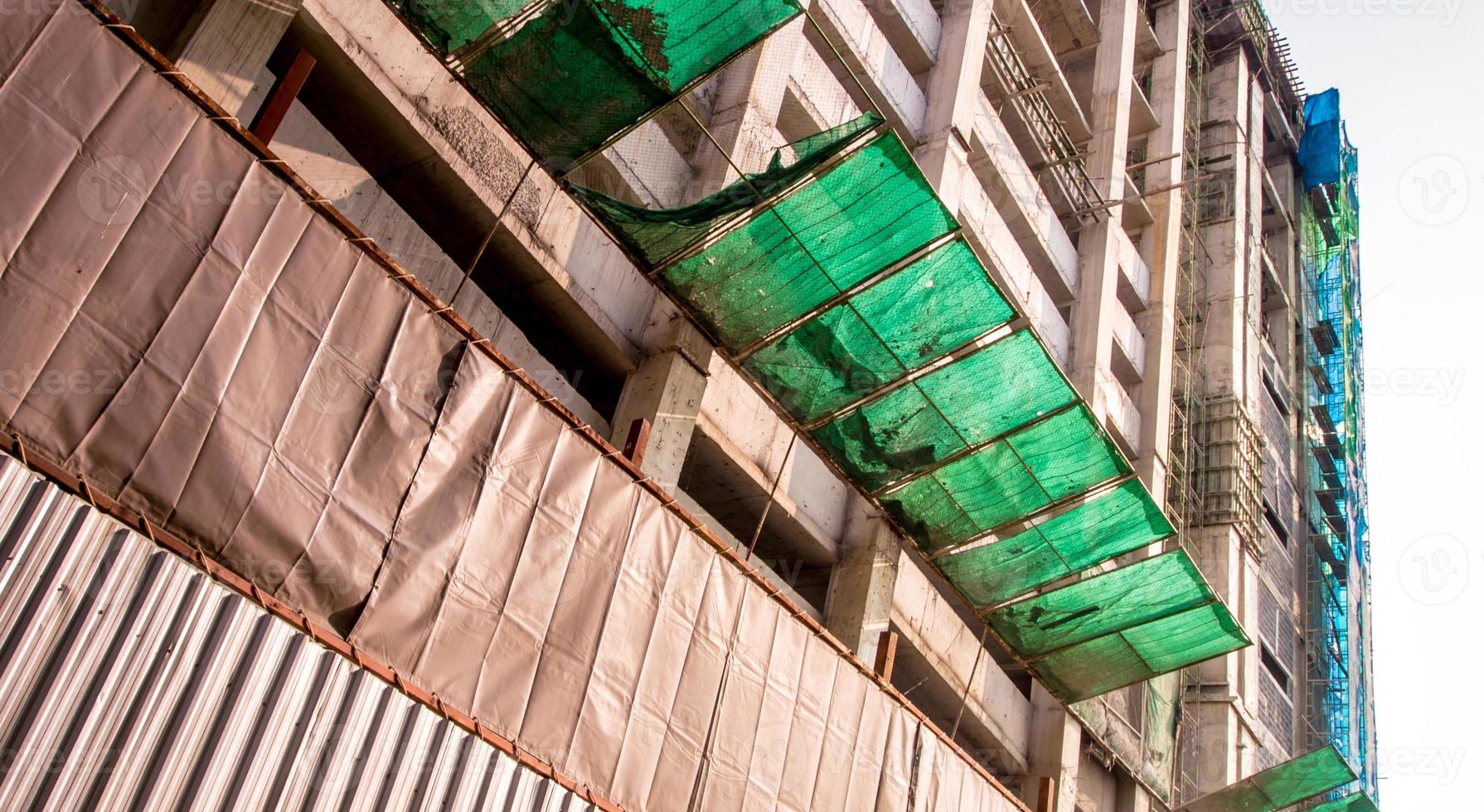 The high-rise building under construction photo