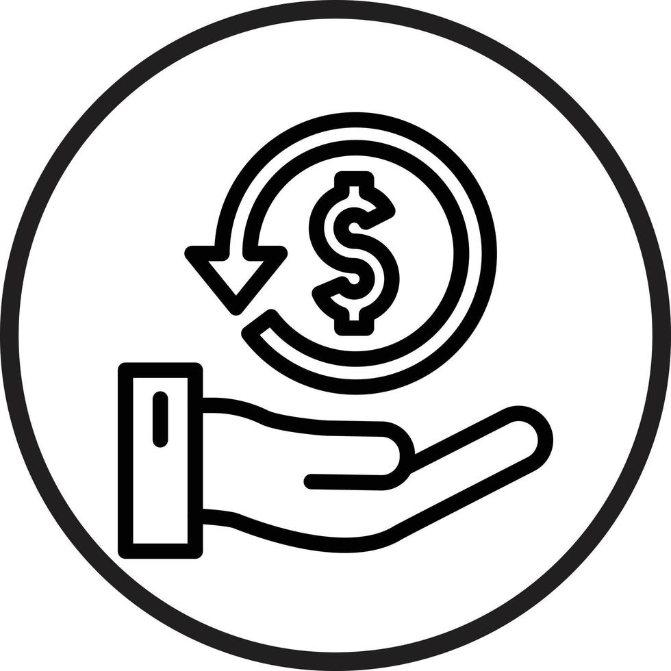 Cashback Vector Icon Style