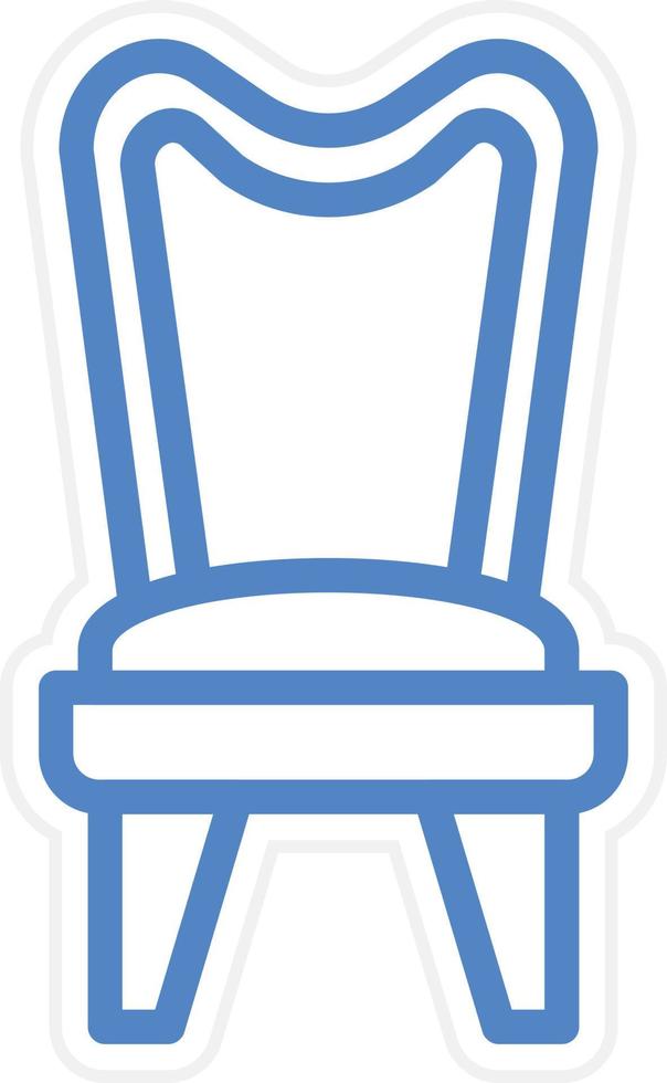 Lounge Chair Vector Icon Style