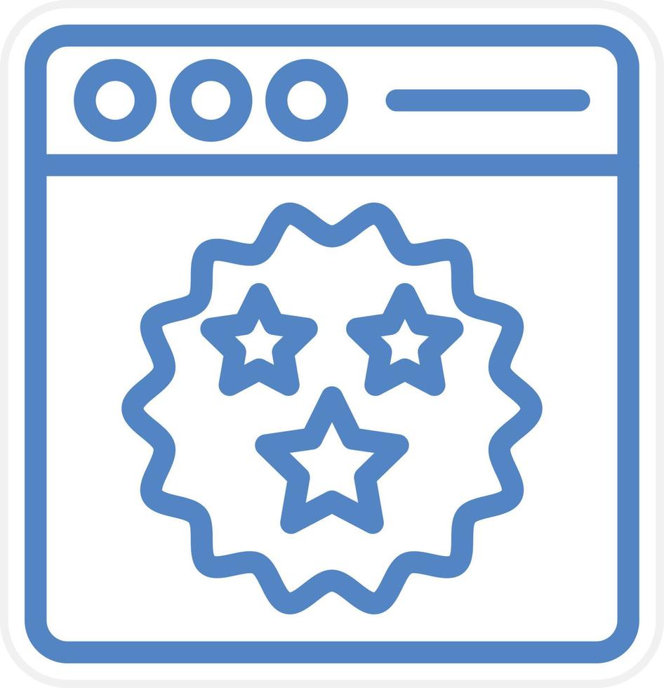 Reputation Vector Icon Style
