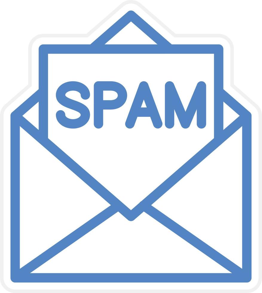 Spam Vector Icon Style