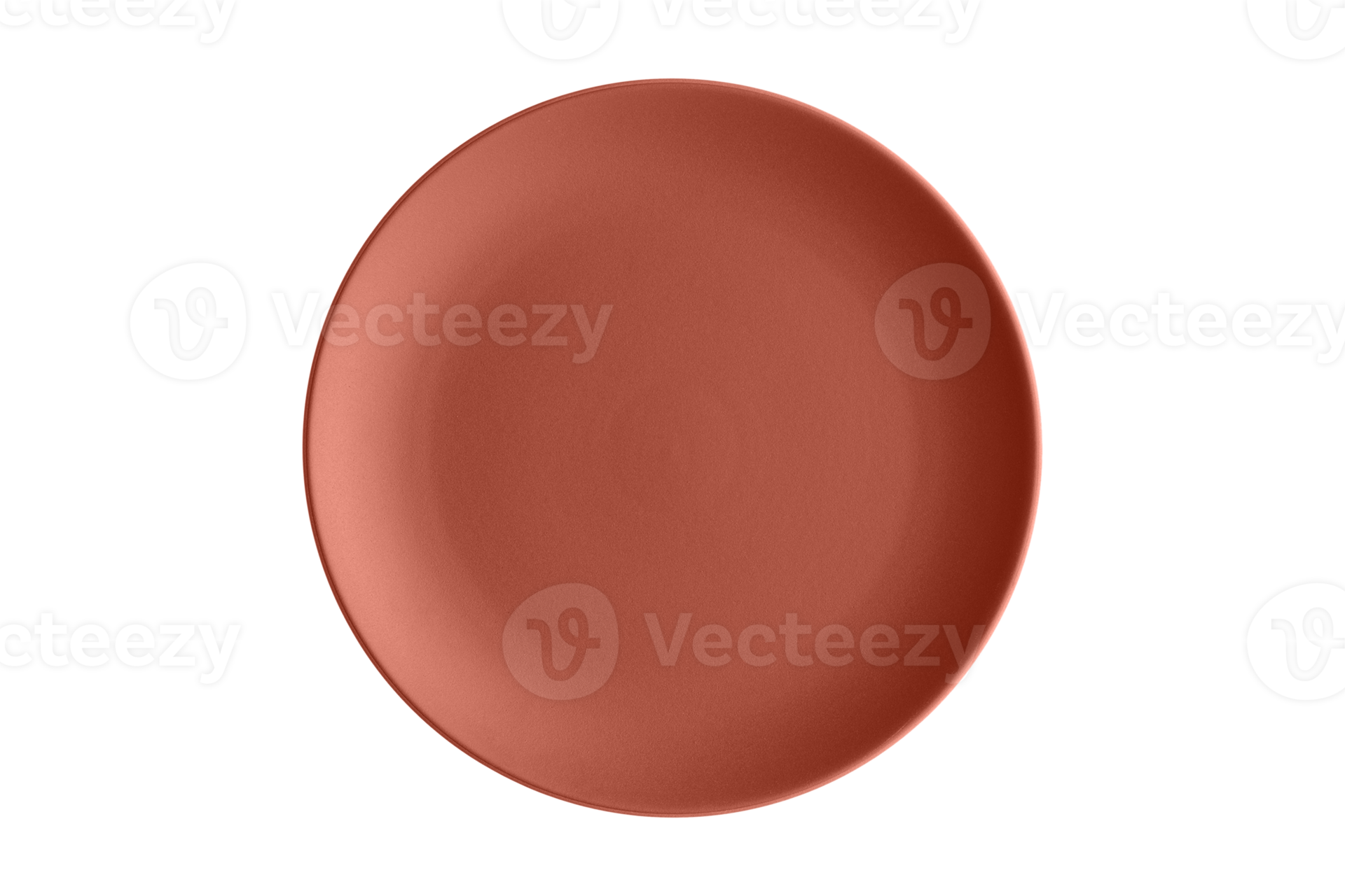 Red plate isolated on a transparent background 22745005 PNG