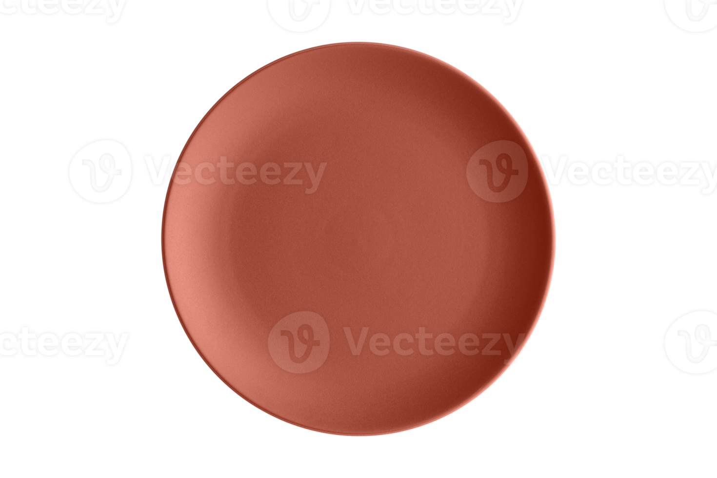 Red plate isolated on a transparent background 22745005 PNG