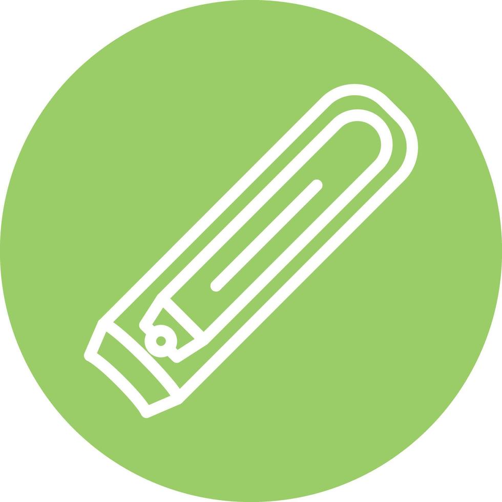 Nail Clipper Vector Icon Design