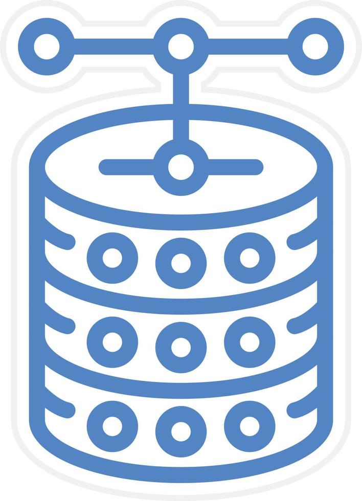 Database Vector Icon Style
