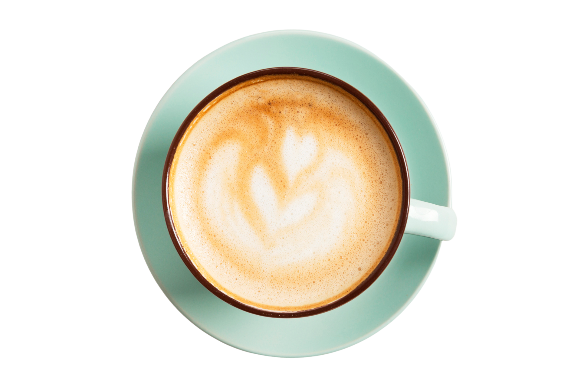 Free Green Plate With A Coffee Cup Isolated On A Transparent Background Free Green Plate With A Coffee Cup Isolated On A Transparent Background