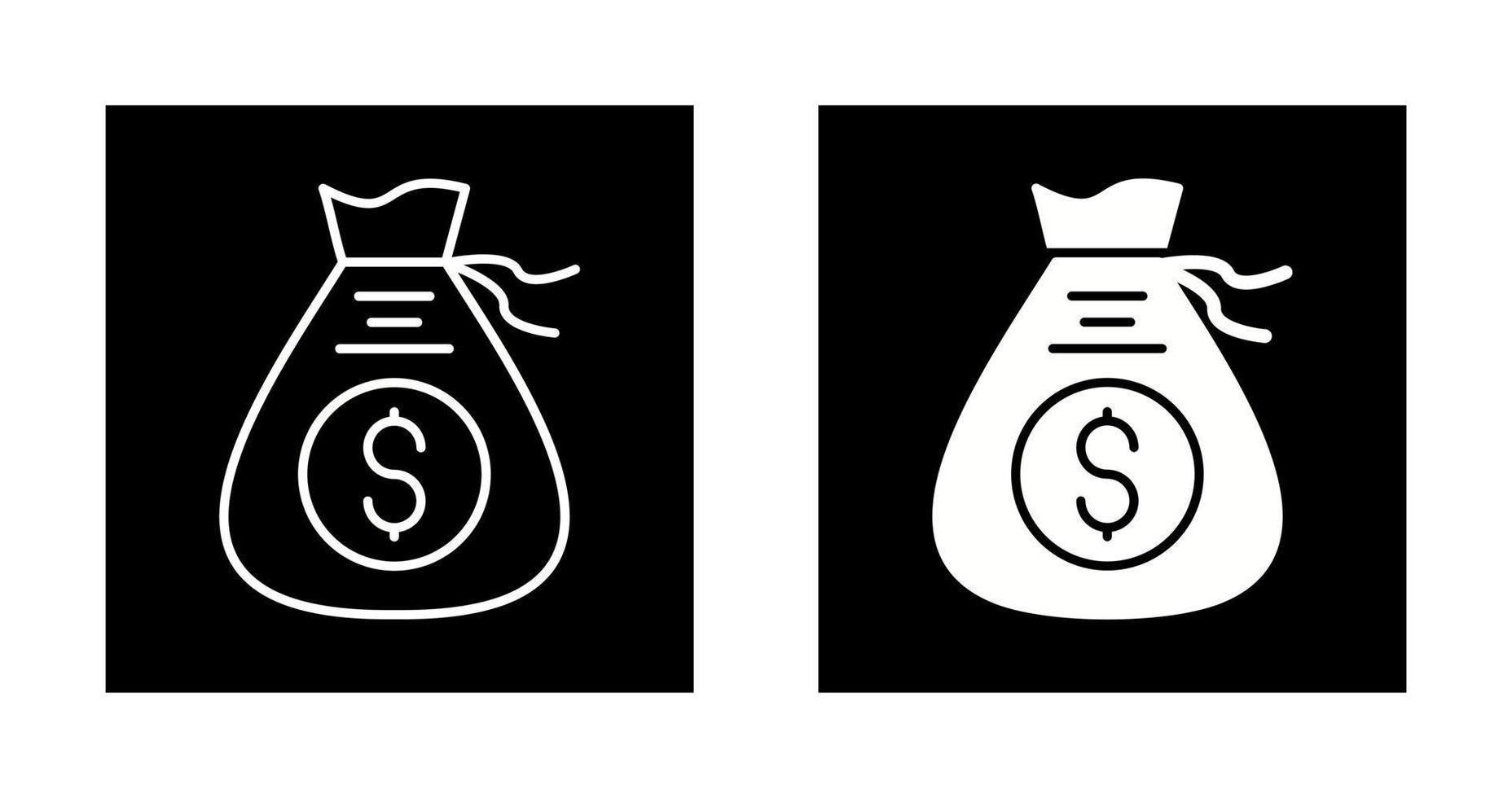 Money Bag Vector Icon
