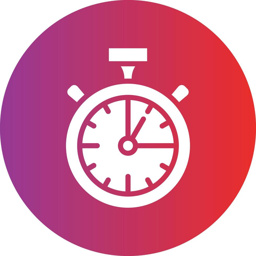 Chronometer Vector Icon Design