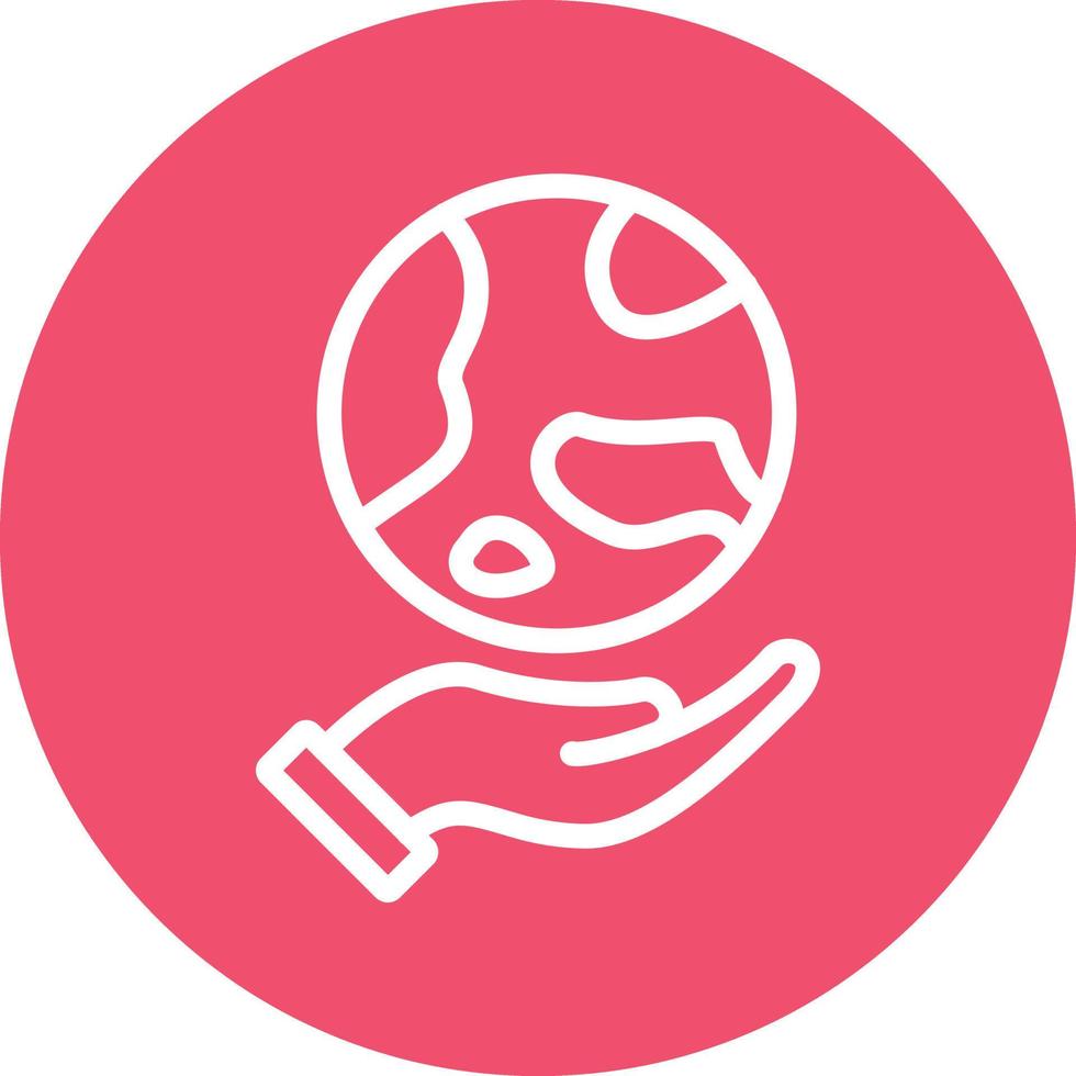 Earth Day Vector Icon Design