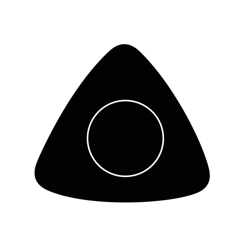 Tailor's chalk black and white flat icon. Chalk for sewing silhouette vector illustration on white background. Set of sewing concept. Tool for tailors.