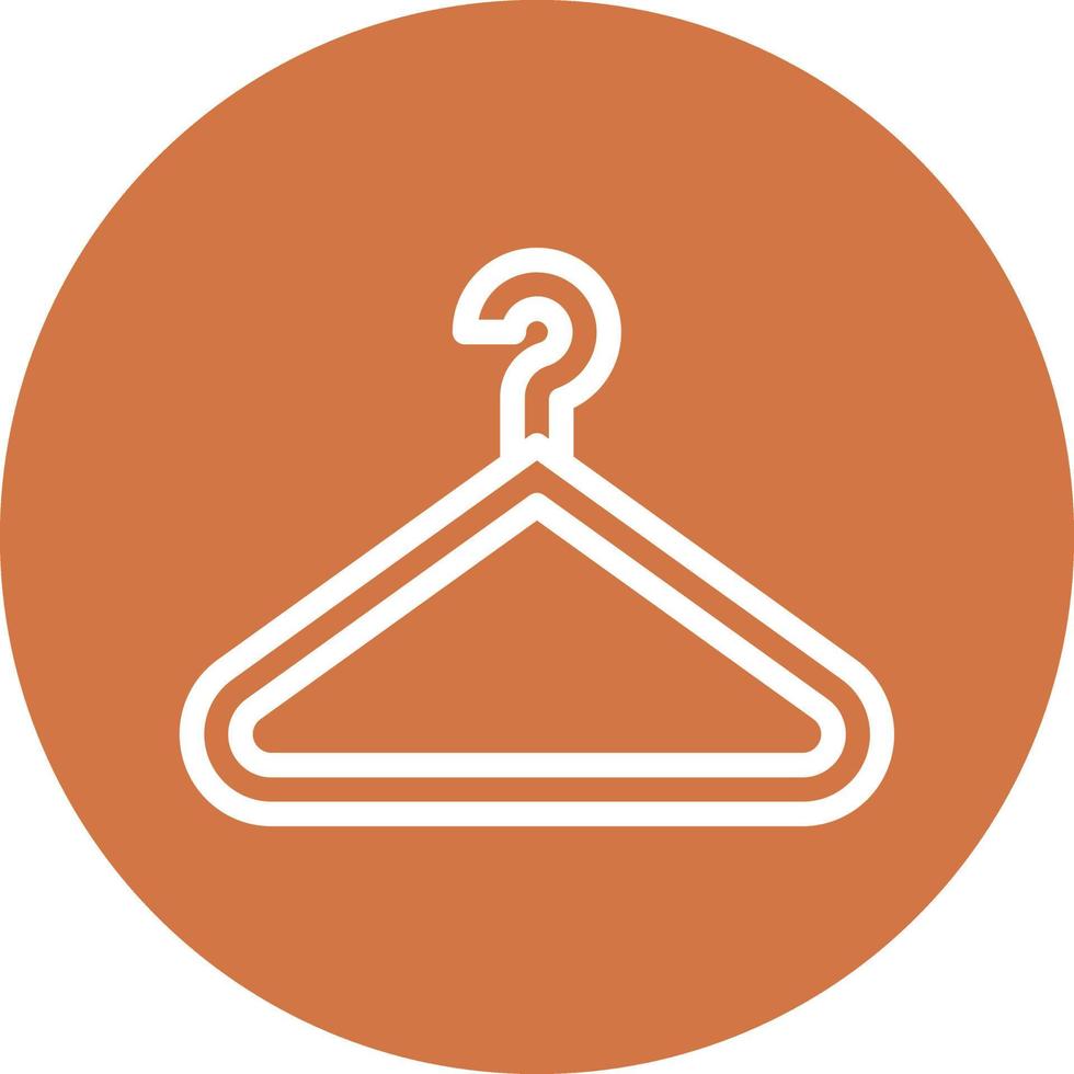 Clothes Hanger Vector Icon Design