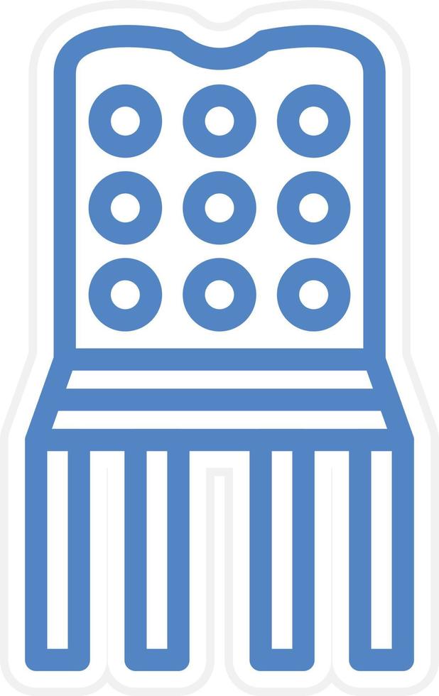 Chair Vector Icon Style