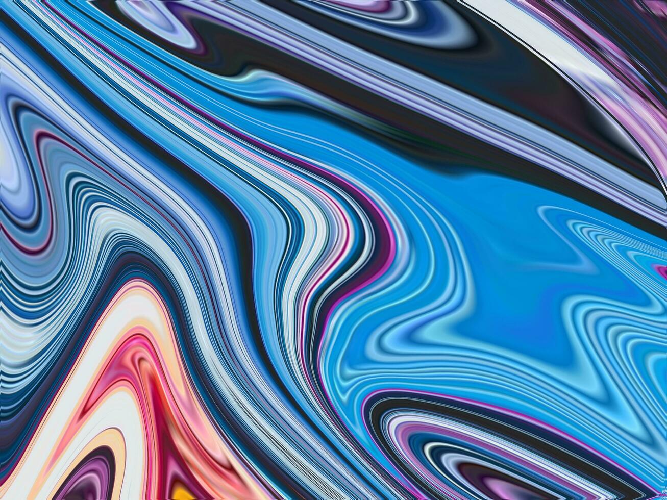 abstract background with colorful marble and fluid pattern photo