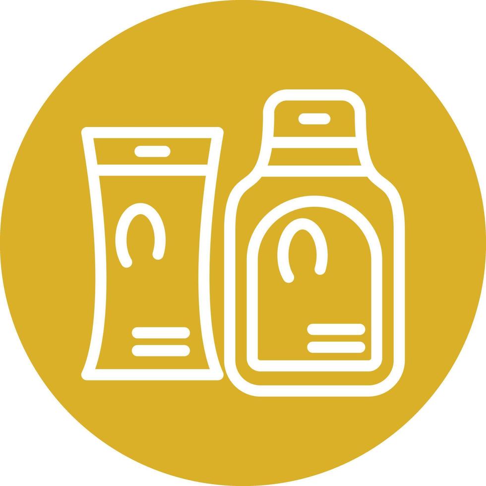 Shampoo Hair Vector Icon Design