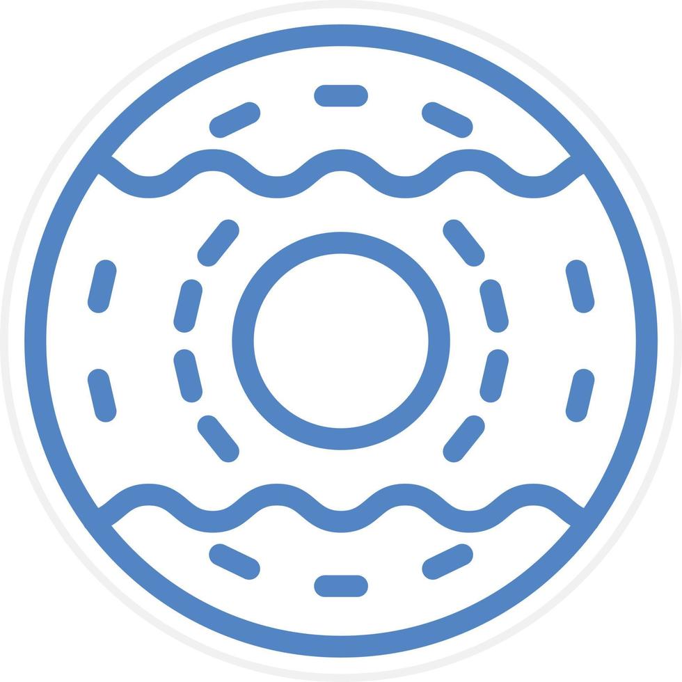 Donut Vector Icon Style