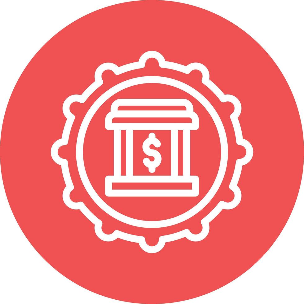 Banking System Vector Icon Design