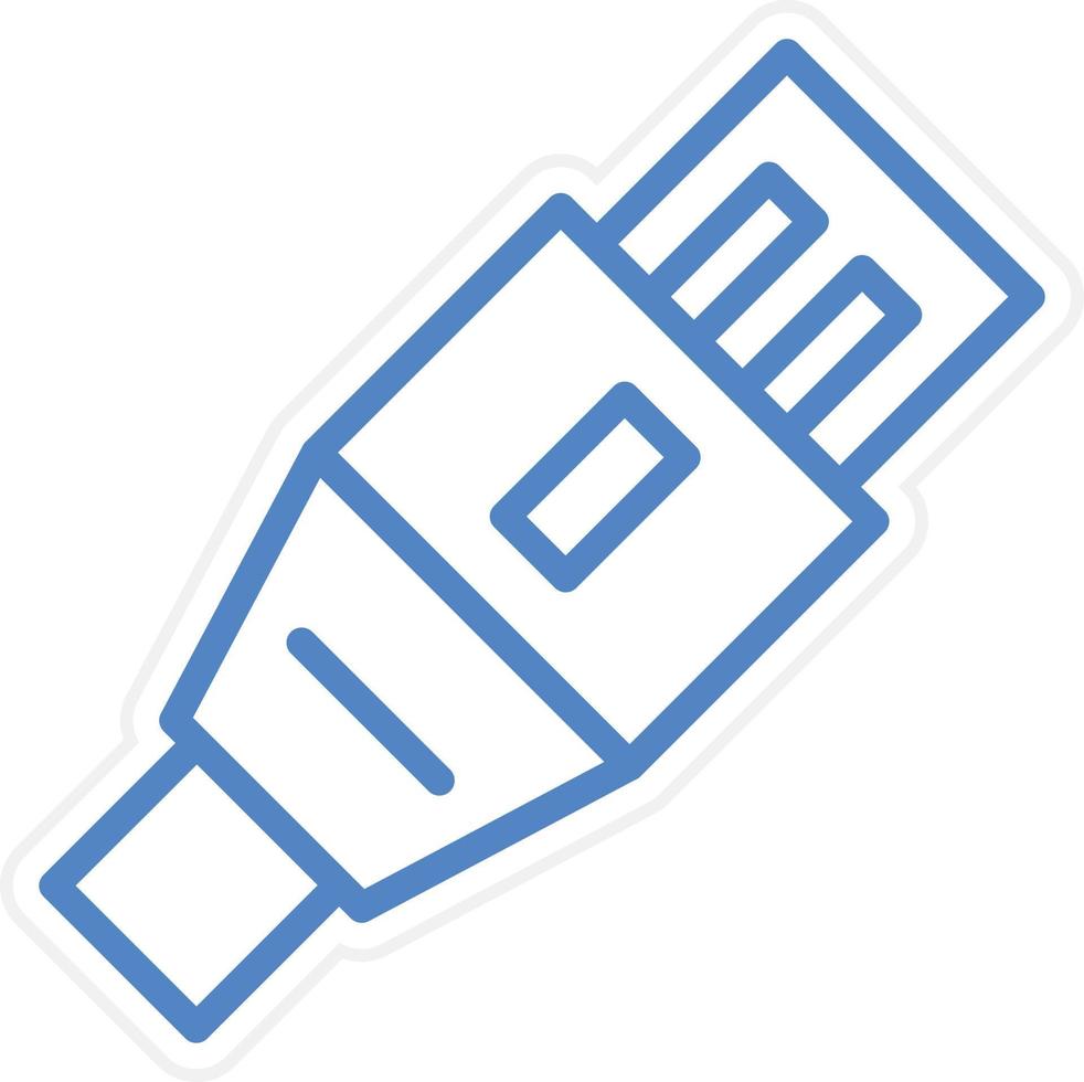 Ethernet Vector Icon Style