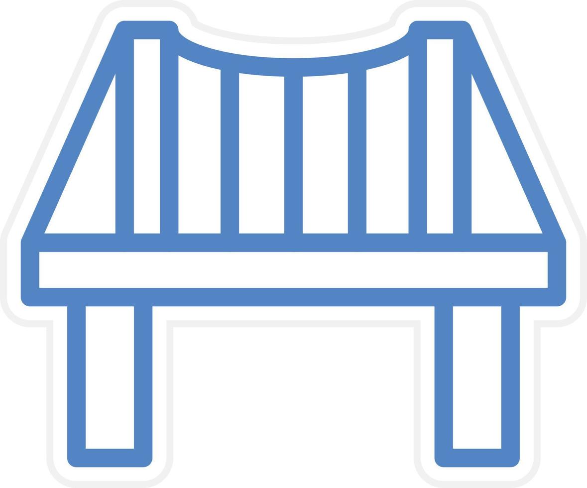 Bridge Vector Icon Style