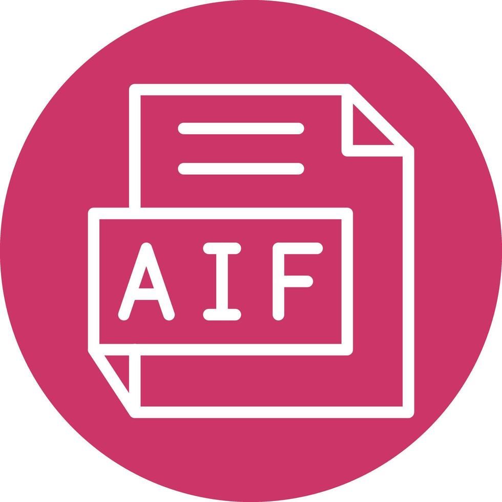 AIF Vector Icon Design