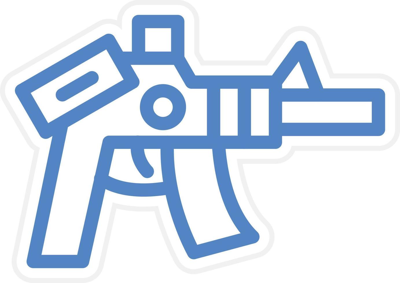 Rifle Vector Icon Style