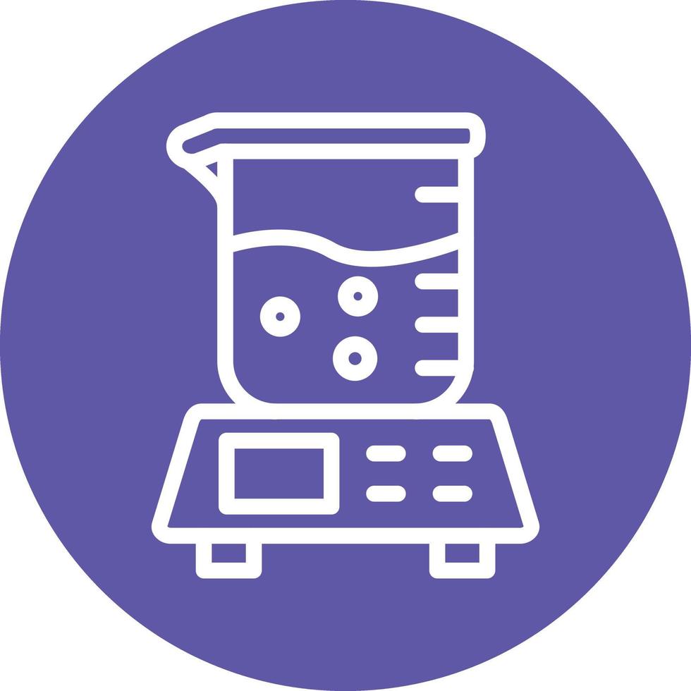 Scale Chemical Vector Icon Design