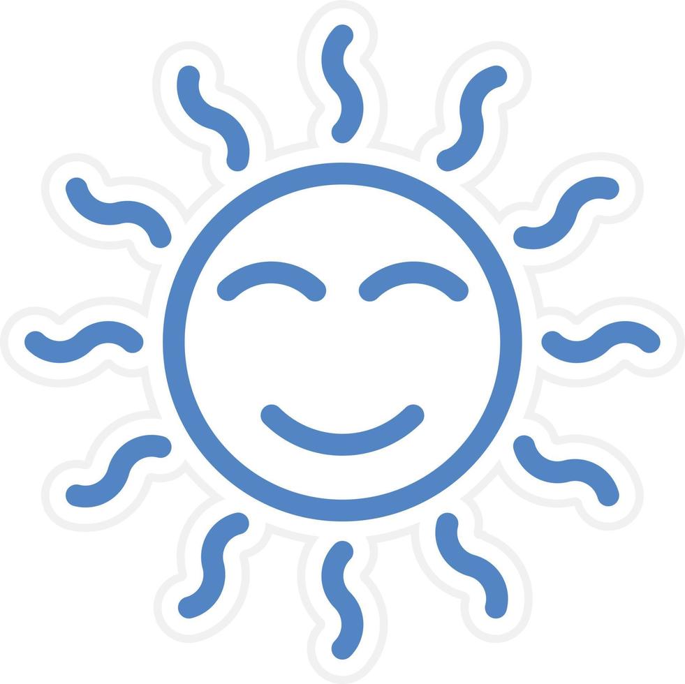 Sunny Vector Icon Style