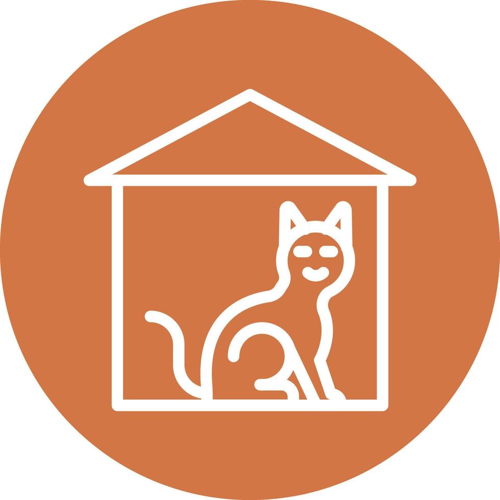 Pet House Vector Icon Design