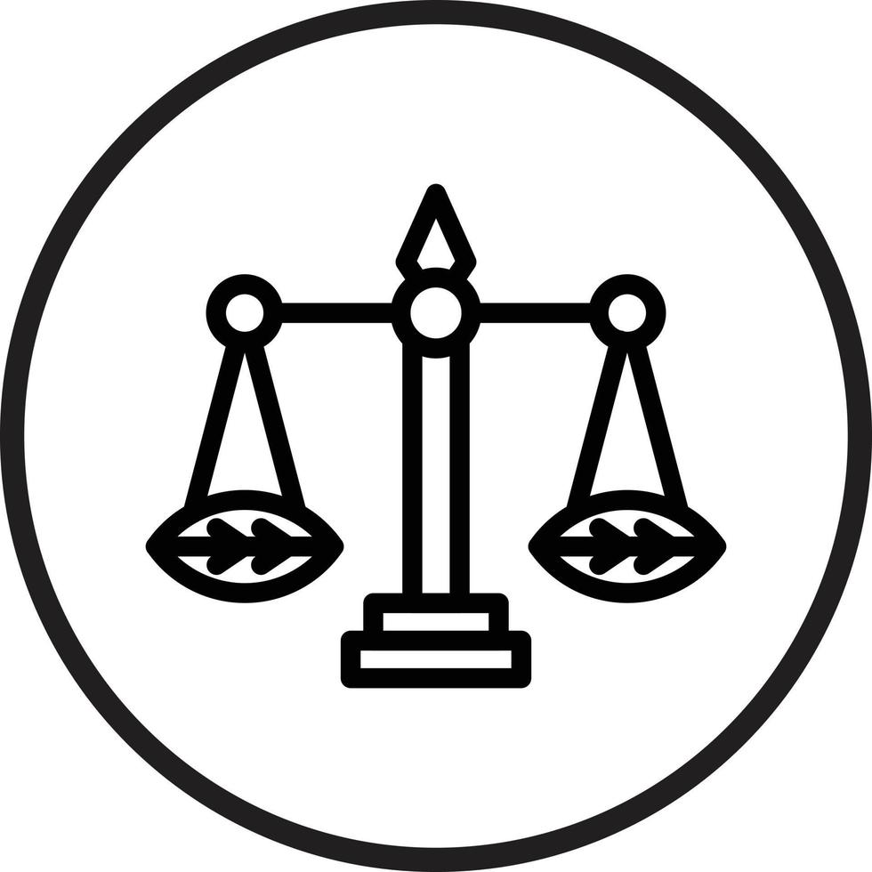 Environmental Law Vector Icon Style