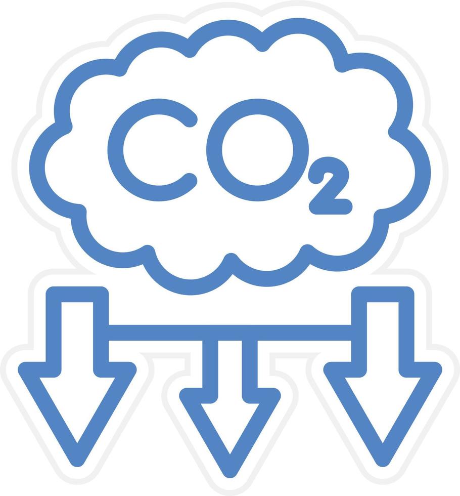 Emission Vector Icon Style