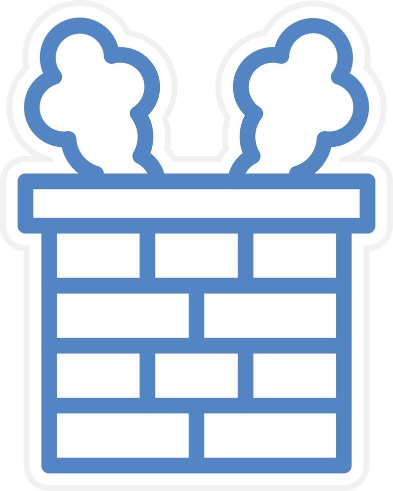 Chimney Vector Icon Style
