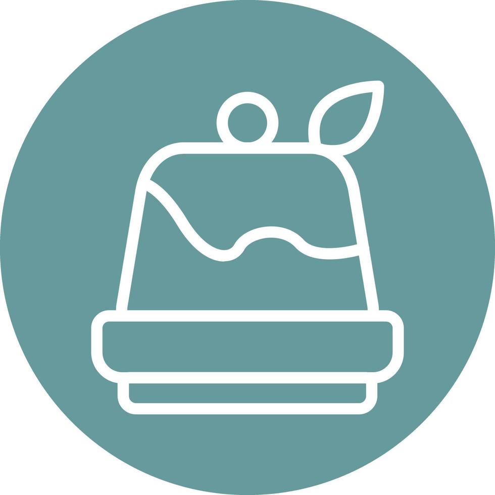 Flan Vector Icon Design