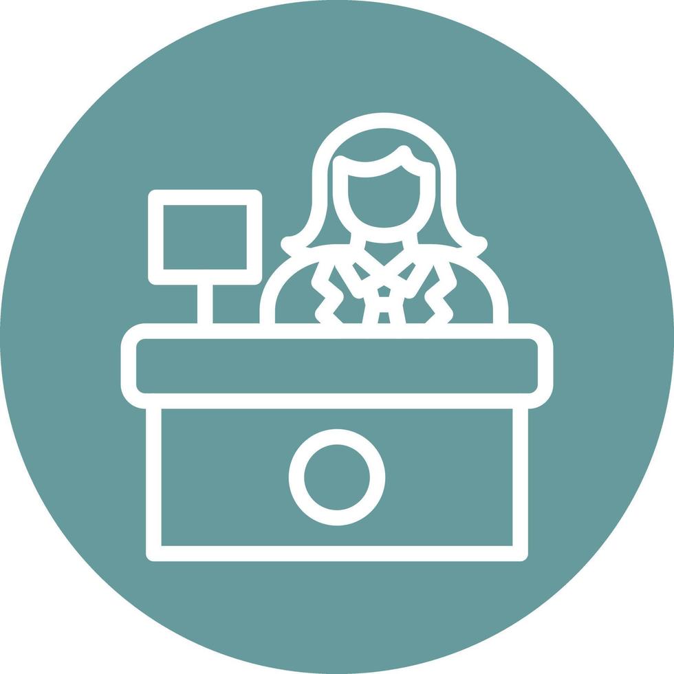 Reception Vector Icon Design