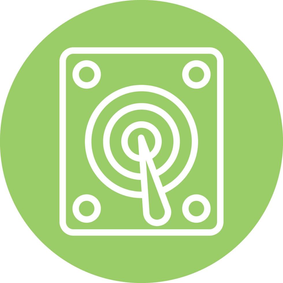 Hard Disk Vector Icon Design