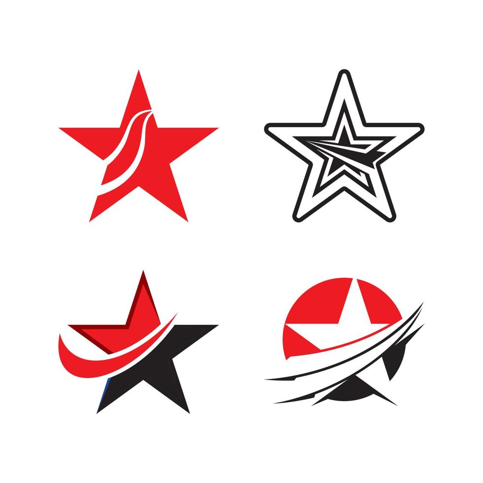 Star icon template vector