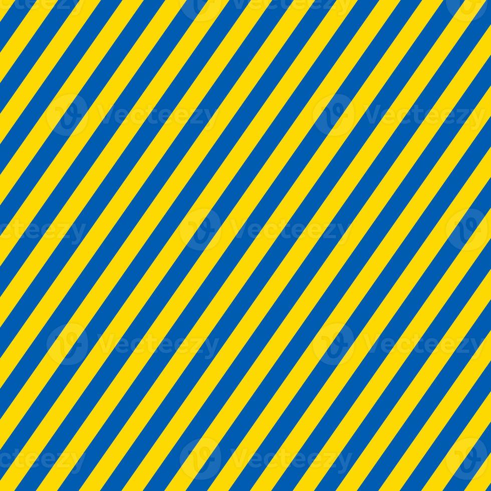 background made of diagonal Ukrainian flag stripes photo