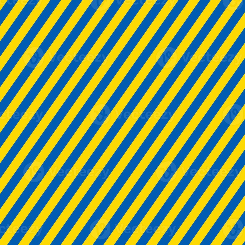 background made of diagonal Ukrainian flag stripes photo