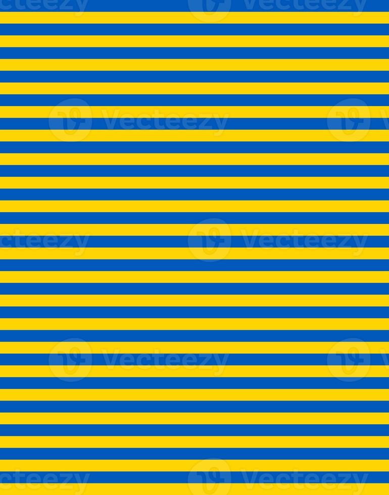 sin costura modelo hecho de horizontal ucranio bandera rayas foto